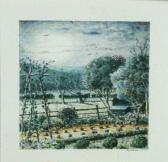 BATES Robert Four Works On Paper: Interior Landscape, Pointing At The Moon,often In Darkness And Evening In The Garden, Colebatch BATES Robert Four Works On Paper: Interior Landscape, Pointing At The Moon,often In Darkness And Evening In The Garden, Colebatch