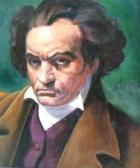 BAUER Karl Bildnis Ludwig Von Beethoven BAUER Karl Bildnis Ludwig Von Beethoven
