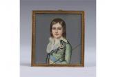 BAULY Portrait Of Louis Xvii BAULY Portrait Of Louis Xvii