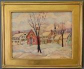 baum w. e. Pennsylvania Winter Town Sceneand baum w. e. Pennsylvania Winter Town Sceneand