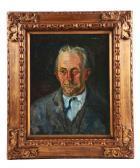 BAUM Walter Emerson Portrait Of Clayton Hillegas BAUM Walter Emerson Portrait Of Clayton Hillegas