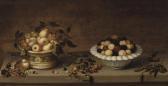 BAUMANN Jan, Johannes Pears In A Wicker Basket BAUMANN Jan, Johannes Pears In A Wicker Basket