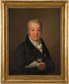 BAUMANN Johann Friedrich Portrait Eines Gelehrten BAUMANN Johann Friedrich Portrait Eines Gelehrten