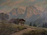 BAUMGARTEN F. Alpenlandschaft BAUMGARTEN F. Alpenlandschaft