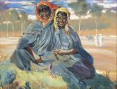 BAYER Wilhelm Peter Deux Jeunes Filles BAYER Wilhelm Peter Deux Jeunes Filles