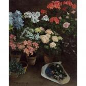 BAZILLE Frédéric Pots De Fleurs BAZILLE Frédéric Pots De Fleurs