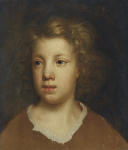 <b>Mary Beale</b> - Portrait Study Of The Head Of A Boy, Probably Charles Beale, - beale_mary-portrait_study_of_the_head_of_a_boy_p~OM15e300~10000_20141029_l14035_437
