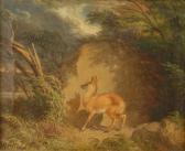 BEARD William Holdbrook Fawn In Landscape BEARD William Holdbrook Fawn In Landscape