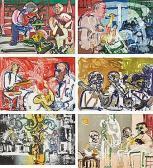 BEARDEN Romare Howard Jazz BEARDEN Romare Howard Jazz