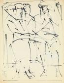 BEARDEN Romare Howard Untitled (warriors) BEARDEN Romare Howard Untitled (warriors)