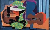 Beattie Gerarld G. Synthetic Cubist Still Life Beattie Gerarld G. Synthetic Cubist Still Life