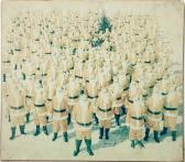 BEATTIE Richard Untitled (santas With Watches) BEATTIE Richard Untitled (santas With Watches)