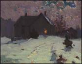 BEATTY John William Winter Moonlight BEATTY John William Winter Moonlight