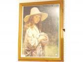 Beaumont Fredrick A Girl With A Rabbit Beaumont Fredrick A Girl With A Rabbit