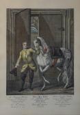 Beauvarlet Jaques Firmin La Sultane Along With Two Like Engravings Beauvarlet Jaques Firmin La Sultane Along With Two Like Engravings