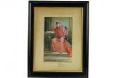 BECHIE A.L Portrait Of The Actor Henry Irving BECHIE A.L Portrait Of The Actor Henry Irving