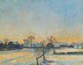 BECHLER Gustav Sonniger Wintertag BECHLER Gustav Sonniger Wintertag