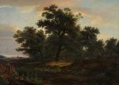 BECKER Anton Rotwild An Den Drei Eichen BECKER Anton Rotwild An Den Drei Eichen