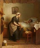BECKER Fridolin The Sick Child BECKER Fridolin The Sick Child