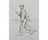 BECKER Harry Farmworkerblack And White BECKER Harry Farmworkerblack And White