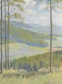 BECKER-LEBER Hans Josef Blick Ins Wesertal V. D. Hirschkuppe B. D. Arensburg BECKER-LEBER Hans Josef Blick Ins Wesertal V. D. Hirschkuppe B. D. Arensburg