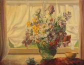 BECKER Theo Fabian Blumenstilleben BECKER Theo Fabian Blumenstilleben