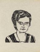 BECKMANN Max Bildnis Frau H.m. (naila) BECKMANN Max Bildnis Frau H.m. (naila)