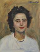 BEDIKIAN Krikor Portrait De Femme BEDIKIAN Krikor Portrait De Femme