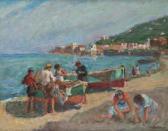 BEDIKIAN Krikor Scène De Plage BEDIKIAN Krikor Scène De Plage