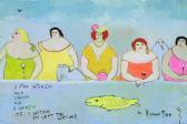 BEE Betty A Fish With A Cat And 2 Birds And 6 Women BEE Betty A Fish With A Cat And 2 Birds And 6 Women