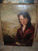 BEECHAM Thomas Portraitof Lady Beecham, The Artist's Mother, Half Length Seated BEECHAM Thomas Portraitof Lady Beecham, The Artist's Mother, Half Length Seated