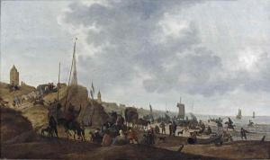 Cornelis Beelt - The Beach Of Scheveningen