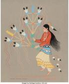 BEGAY harrison Navajo Feather Dancer BEGAY harrison Navajo Feather Dancer