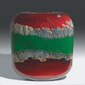 BEGOU Alain & Marisa Beau Vase-tableau En Verre BEGOU Alain & Marisa Beau Vase-tableau En Verre