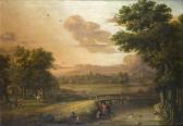 BEGUINET JEAN-BAPTISTE Landschaft Mit Parforcejagd BEGUINET JEAN-BAPTISTE Landschaft Mit Parforcejagd