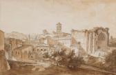 BEGUYER DE CHANCOURTOIS Rene Louis Maurice Vue De Rome BEGUYER DE CHANCOURTOIS Rene Louis Maurice Vue De Rome