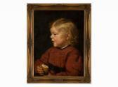 BEHMER Hermann Portrait Of A Boy BEHMER Hermann Portrait Of A Boy
