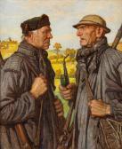 BEITHAN Emil Two Hessian Hunters BEITHAN Emil Two Hessian Hunters