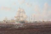 BELL David C. The Port Of Hull With Sailing Vessels In The Humber BELL David C. The Port Of Hull With Sailing Vessels In The Humber