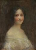 BELL Edward August Portrait Of A Young Woman BELL Edward August Portrait Of A Young Woman