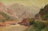 BELL-SMITH Frederic Marlett Valley Of Siwash Creek BELL-SMITH Frederic Marlett Valley Of Siwash Creek