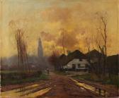BELLAARD Henk Farm After Rain At Night BELLAARD Henk Farm After Rain At Night