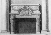 BELLANGER François Joseph Design For An Elaborate Fireplace At The Chteau De Maisons,france BELLANGER François Joseph Design For An Elaborate Fireplace At The Chteau De Maisons,france