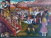 BELLIS ERIC A Fairground Scene BELLIS ERIC A Fairground Scene