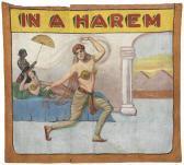 Bellis George "in A Harem" Circus Banner Bellis George "in A Harem" Circus Banner