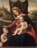 BELLO MARCO Madonna Con Bambino E San Giovannino BELLO MARCO Madonna Con Bambino E San Giovannino