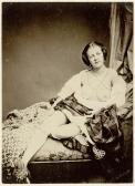 BELLOC Auguste Reclining Female Nude On Chaise Longue BELLOC Auguste Reclining Female Nude On Chaise Longue