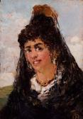 BELLOLI Andrei Ritratto Femminile BELLOLI Andrei Ritratto Femminile