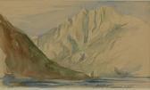 BELLONI M. Paesaggio Montano Con Laghetto BELLONI M. Paesaggio Montano Con Laghetto