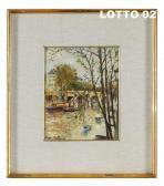 BELLONI Serge L'ile St. Louis A Parigi BELLONI Serge L'ile St. Louis A Parigi